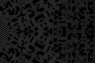 Soyut arkaplan. Monokrom dokusu. Beyaz arkaplanda siyah beyaz çizgiler.