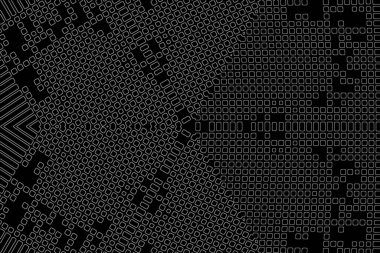 Soyut arkaplan. Monokrom dokusu. Beyaz arkaplanda siyah beyaz çizgiler.