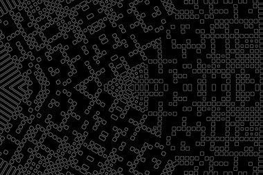 Soyut arkaplan. Monokrom dokusu. Beyaz arkaplanda siyah beyaz çizgiler.