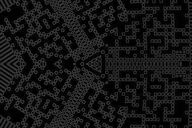 Soyut arkaplan. Monokrom dokusu. Beyaz arkaplanda siyah beyaz çizgiler.