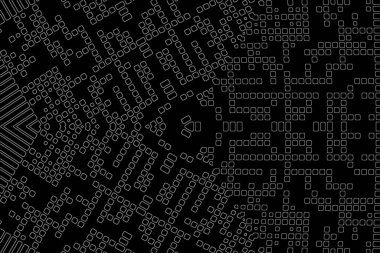 Soyut arkaplan. Monokrom dokusu. Beyaz arkaplanda siyah beyaz çizgiler.