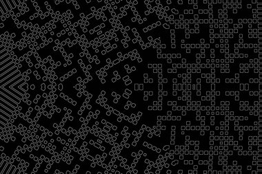 Soyut arkaplan. Monokrom dokusu. Beyaz arkaplanda siyah beyaz çizgiler.