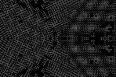 Soyut arkaplan. Monokrom dokusu. Beyaz arkaplanda siyah beyaz çizgiler.