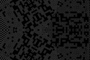 Soyut arkaplan. Monokrom dokusu. Beyaz arkaplanda siyah beyaz çizgiler.