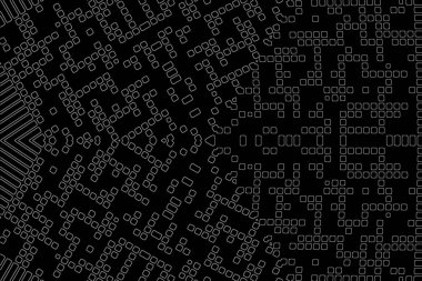 Soyut arkaplan. Monokrom dokusu. Beyaz arkaplanda siyah beyaz çizgiler.