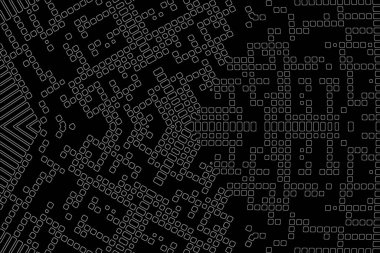 Soyut arkaplan. Monokrom dokusu. Beyaz arkaplanda siyah beyaz çizgiler.