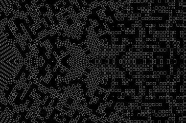 Soyut arkaplan. Monokrom dokusu. Beyaz arkaplanda siyah beyaz çizgiler.