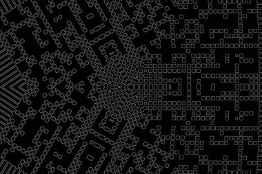 Soyut arkaplan. Monokrom dokusu. Beyaz arkaplanda siyah beyaz çizgiler.