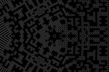 Soyut arkaplan. Monokrom dokusu. Beyaz arkaplanda siyah beyaz çizgiler.