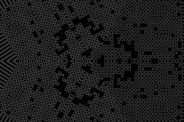 Soyut arkaplan. Monokrom dokusu. Beyaz arkaplanda siyah beyaz çizgiler.