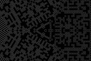 Soyut arkaplan. Monokrom dokusu. Beyaz arkaplanda siyah beyaz çizgiler.