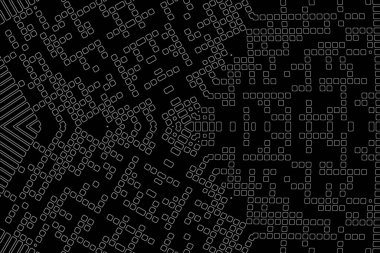 Soyut arkaplan. Monokrom dokusu. Beyaz arkaplanda siyah beyaz çizgiler.