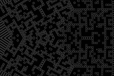 Soyut arkaplan. Monokrom dokusu. Beyaz arkaplanda siyah beyaz çizgiler.