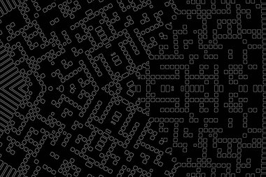 Soyut arkaplan. Monokrom dokusu. Beyaz arkaplanda siyah beyaz çizgiler.