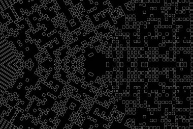 Soyut arkaplan. Monokrom dokusu. Beyaz arkaplanda siyah beyaz çizgiler.