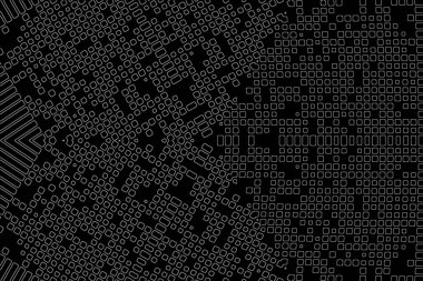 Soyut arkaplan. Monokrom dokusu. Beyaz arkaplanda siyah beyaz çizgiler.