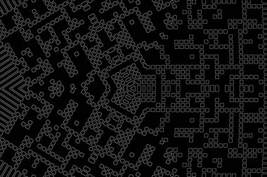 Soyut arkaplan. Monokrom dokusu. Beyaz arkaplanda siyah beyaz çizgiler.