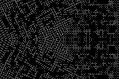 Soyut arkaplan. Monokrom dokusu. Beyaz arkaplanda siyah beyaz çizgiler.