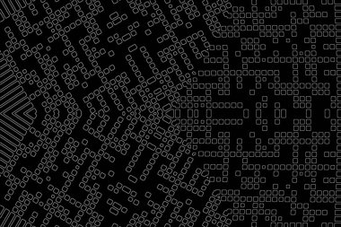 Soyut arkaplan. Monokrom dokusu. Beyaz arkaplanda siyah beyaz çizgiler.