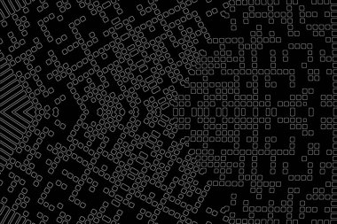 Soyut arkaplan. Monokrom dokusu. Beyaz arkaplanda siyah beyaz çizgiler.