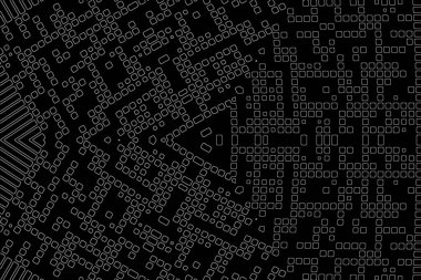 Soyut arkaplan. Monokrom dokusu. Beyaz arkaplanda siyah beyaz çizgiler.