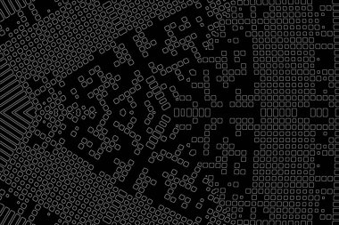 Soyut arkaplan. Monokrom dokusu. Beyaz arkaplanda siyah beyaz çizgiler.