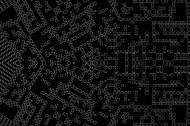 Soyut arkaplan. Monokrom dokusu. Beyaz arkaplanda siyah beyaz çizgiler.