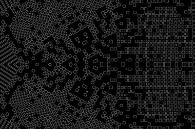 Soyut arkaplan. Monokrom dokusu. Beyaz arkaplanda siyah beyaz çizgiler.