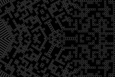 Soyut arkaplan. Monokrom dokusu. Beyaz arkaplanda siyah beyaz çizgiler.