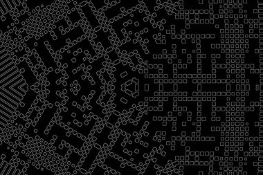 Soyut arkaplan. Monokrom dokusu. Beyaz arkaplanda siyah beyaz çizgiler.