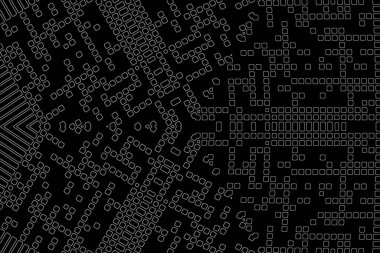 Soyut arkaplan. Monokrom dokusu. Beyaz arkaplanda siyah beyaz çizgiler.