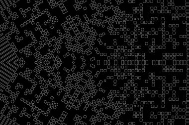 Soyut arkaplan. Monokrom dokusu. Beyaz arkaplanda siyah beyaz çizgiler.