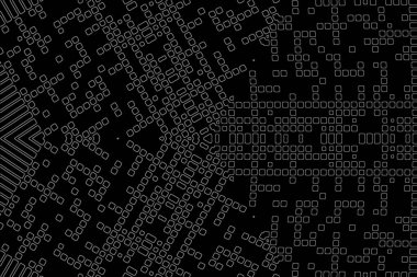 Soyut arkaplan. Monokrom dokusu. Beyaz arkaplanda siyah beyaz çizgiler.