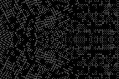 Soyut arkaplan. Monokrom dokusu. Beyaz arkaplanda siyah beyaz çizgiler.