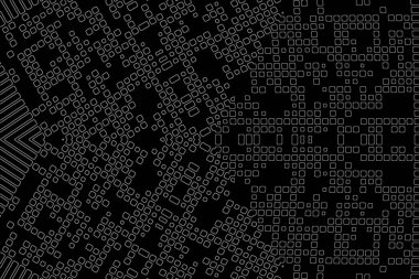 Soyut arkaplan. Monokrom dokusu. Beyaz arkaplanda siyah beyaz çizgiler.