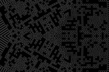 Soyut arkaplan. Monokrom dokusu. Beyaz arkaplanda siyah beyaz çizgiler.