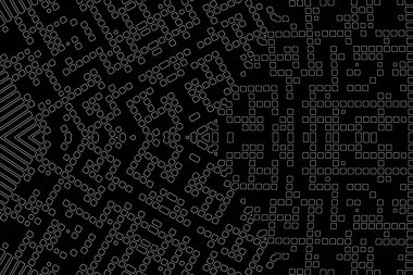 Soyut arkaplan. Monokrom dokusu. Beyaz arkaplanda siyah beyaz çizgiler.