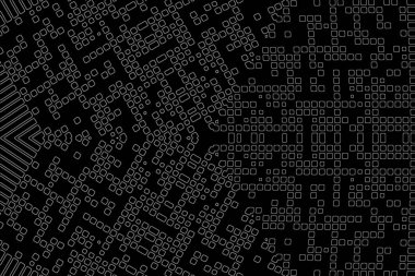 Soyut arkaplan. Monokrom dokusu. Beyaz arkaplanda siyah beyaz çizgiler.