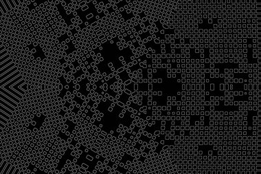 Soyut arkaplan. Monokrom dokusu. Beyaz arkaplanda siyah beyaz çizgiler.