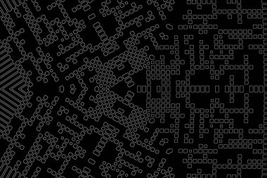 Soyut arkaplan. Monokrom dokusu. Beyaz arkaplanda siyah beyaz çizgiler.