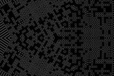 Soyut arkaplan. Monokrom dokusu. Beyaz arkaplanda siyah beyaz çizgiler.