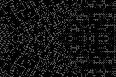 Soyut arkaplan. Monokrom dokusu. Beyaz arkaplanda siyah beyaz çizgiler.