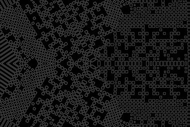 Soyut arkaplan. Monokrom dokusu. Beyaz arkaplanda siyah beyaz çizgiler.