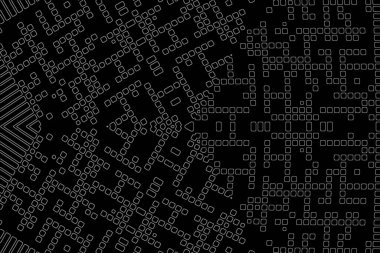 Soyut arkaplan. Monokrom dokusu. Beyaz arkaplanda siyah beyaz çizgiler.