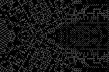 Soyut arkaplan. Monokrom dokusu. Beyaz arkaplanda siyah beyaz çizgiler.