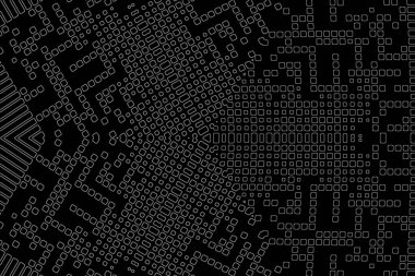 Soyut arkaplan. Monokrom dokusu. Beyaz arkaplanda siyah beyaz çizgiler.