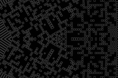 Soyut arkaplan. Monokrom dokusu. Beyaz arkaplanda siyah beyaz çizgiler.