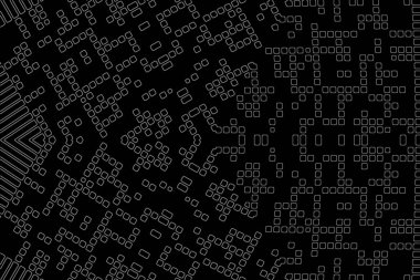 Soyut arkaplan. Monokrom dokusu. Beyaz arkaplanda siyah beyaz çizgiler.