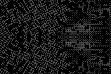 Soyut arkaplan. Monokrom dokusu. Beyaz arkaplanda siyah beyaz çizgiler.