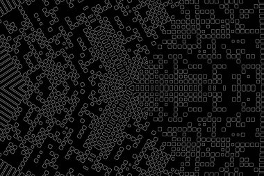 Soyut arkaplan. Monokrom dokusu. Beyaz arkaplanda siyah beyaz çizgiler.